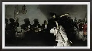 Famous Painting Tv Art Wallpaper - El Jaleo (John Singer Sargent)