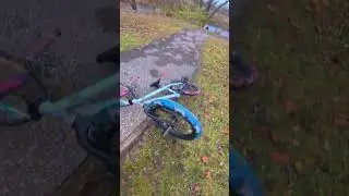 big CRASH on my BMX BIKE #bmx #bike #gopro