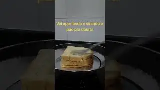 T&aacute; sem misteira? Faz na frigideira! #dica #misto #mistoquente #lanche #comida #viral #viralvideo