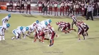 Warwick vs Woodside - High School Football Game