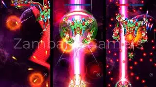 Alien Shooter All Bosses Hard 2024 | Boss 47 Mage Punk By Zambario Gamers