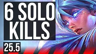 RIVEN vs MORDEKAISER (TOP) | Comeback, 6 solo kills, Godlike, 600+ games | EUW Master | 25.5