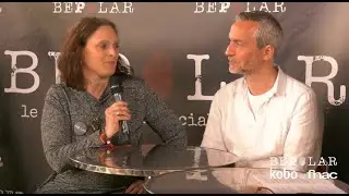 Olivier Norek et Claire Favan à Quais du Polar : Parcours d'auteurs