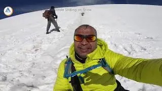 Sar Pass Snow Slide