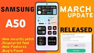 Samsung A50 : New Software Update Released🔥| What's New Features| Android 13 OneUI 5.0 Update A50