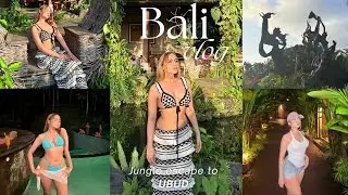 Bali Vlog | 2 days in Ubud 🌳 | Taman Dedari + CRETYA (Beautiful Cafes & local culture) scooty rides😍