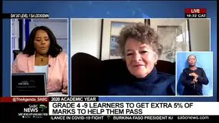 Professor Mary Metcalfe on DBE's 5% extra marks for Grades 4 to 9 learners