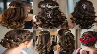 Latest& Beautyful Hairstyle for Bride|Wedding & Party  Hairstyle|Hair style Ideas|Zaika hai Updated