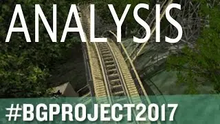 Анализ деревянных американских горок InvadR Busch Gardens Williamsburg 2017