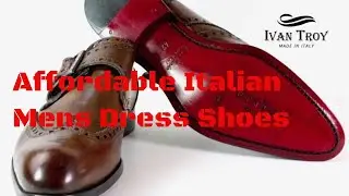 Ivan Troy Men's Leather Dress Shoes