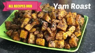 sennai kilangu fry | elephant yam fry- All Recipes Hub