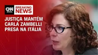 Justi&ccedil;a decide manter pris&atilde;o de Zambelli na It&aacute;lia | LIVE CNN