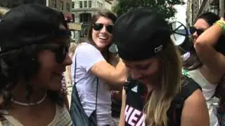 New York gay parade celebrates pride, marriage law