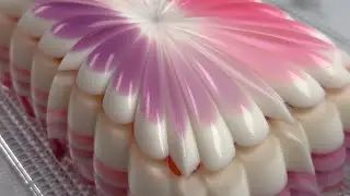 let&rsquo;s make blackberry & raspberry jelly cake 💜🩷💜🩷 #dessert #jelly #jellycake #sweet #satisfying 