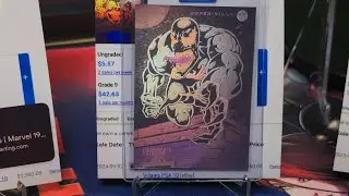Mike Deuce's Marvel Card Grading Discovery Ep. 10 -A Hunch These Holograms Could be PSA GEM Mint 10!