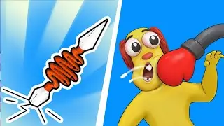 Spring Lancer Vs Annoying Uncle Punch Game Comparison - Subway Surfers,  Sandwich Runner, Juice Run