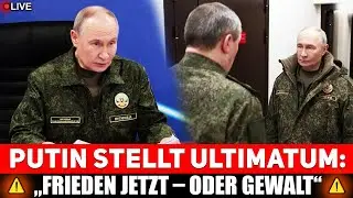 PUTIN warnt: „WENN KIEW den FRIEDEN ablehnt, werden wir es mit GEWALT beenden“