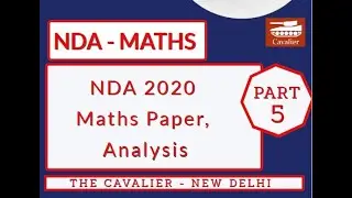 NDA 2020  Paper Solution paper 5