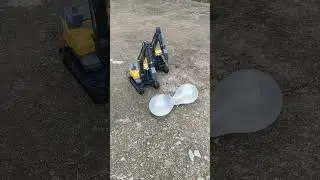dj JCB machine balloon fod deya 😁😂🐼 #jcb #buldozer #automobile #shorts