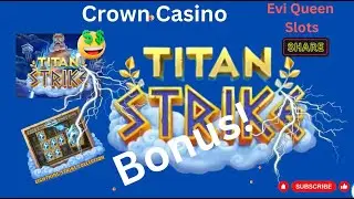 Titan Strikes a Bonus!!! ⚡️⚡️💰 😍 Crowns Coin Casino #bonus #bigwin #onlineslots
