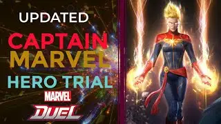 UPDATED CAPTAIN MARVEL HERO TRIAL | MARVEL DUEL