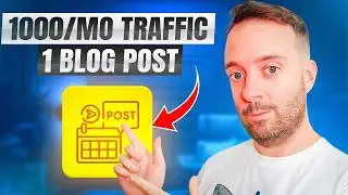 You’re 1 Blog Post Away from 1,000 Visitors a Month (No Joke)