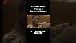 Murder Trial_ Chandell Jackson's Shocking Courtroom Behavior. #courtroom #justicesystem #foryou