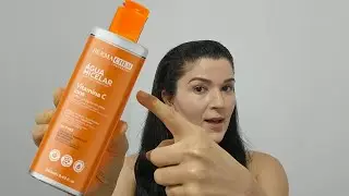 &Aacute;GUA MICELAR DERMACHEM ( VITAMINA C ) &Eacute; BOA ? REMOVE BEM MAQUIAGEM ? 😲
