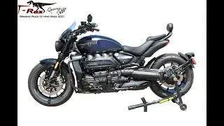 Односторонний штифт подставки T-Rex Racing для Triumph Rocket 3 GT / Rocket 3 R