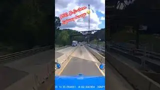 North Carolina highway storm damage #flatbedtrucking #longhaultrucker #cdllife #trucking #storm