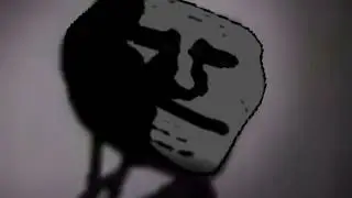 troll face becoming sad