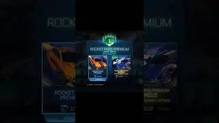 Purchasing the Rocket Pass Premium. #rocketleague #gaming #rl #youtube #ps5.