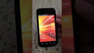 Samsung Galaxy Exhibit 4G incoming message