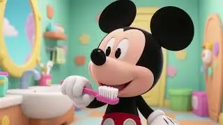 Mickey Brush Your Teeth Song 2 🪥🎶 | Fun Dental Song for Kids!