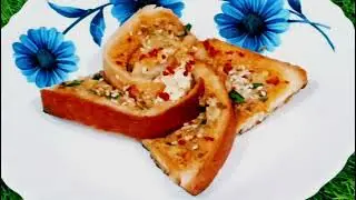 Butter garlic bread ll cheese bread ll garlic bread recipe 🌸😋