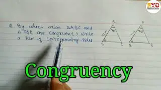 congruence of triangles class 8th | congruence and similarity class 8 | congruent of triangles