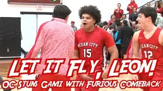 Ocean City 51 Absegami 48 | Boys Basketball | South Group 3 Semifinal | Red Raiders Storm Back Late!