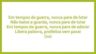 Escape + Nunca pare de lutar - Jadson Moreno (Playback reduzido com letra)