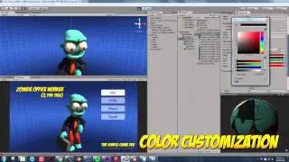 Zombie Office Worker Real Time Demo