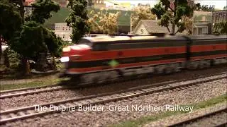 The Great Northern Empire Builder @ Lake Shore Model Railroad Association