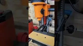 New addition to my small woodshop. Wen Bench Mortiser. #woodworking #woodworkingcommunity