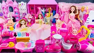 18 Minutes Satisfying With Unboxing Cute Princess Bedroom and Kitchen Set Toys Review | Review Toys