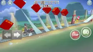 Bike Baron Free Version. Gameplay on 2024 + all levels.