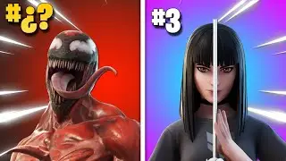 RANK DE LAS SKINS DEL NUEVO PASE TEMPORADA 8 | Fortnite: Battle Royale