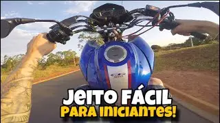 APRENDA A DAR GRAU DE MOTO, PARA INICIANTES!