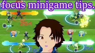 How to WIN in The Focus minigame in Inazuma Eleven Victory Road!