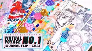 Virtual Voyage No.1 JOURNAL FLIP + CHAT!