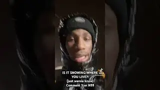 SNOW DAY REACTION! !👀#snowfall#reaction#ytshorts#fyp#shorts