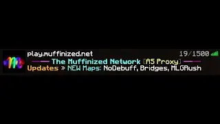 The Muffinized Network - Best Bot PvP and Practice Server (1.7-1.8)