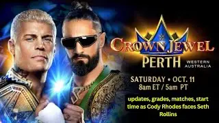 2025 WWE Crown Jewel results: updates, grades, matches, start time as Cody Rhodes faces Seth Rollins